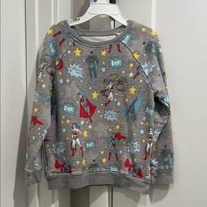 GUC LITTLE SLEEPIES JUSTICE LEAGUE SWEATSHIRT!